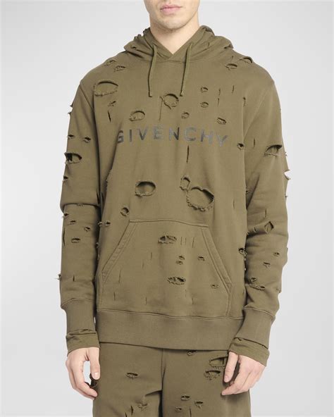 men's givenchy jumper|givenchy destroyed hoodie.